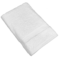 MNBADML-2450-10-5 - Monarch Brands - Admiral Collection 10.5lb Bath Towel with Cam Border, 24 x 50, One Dozen