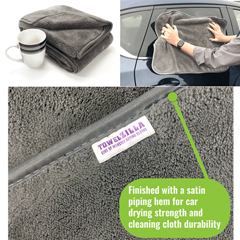 MNBPNP-PLUSH-2536 - Monarch Brands - TowelZilla 25x36 Super Plush Microfiber Car Detailing/Drying Towel