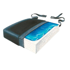 Thin-Line Seat Cushion Thin-Line® 16 X 16 X 1-1/2 Inch Gel / Foam -  Skil-Care 751039 EA - Betty Mills