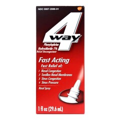Novartis Sinus Relief 4 Way&reg; 1% Strength Nasal Spray 1 oz., 1/EA