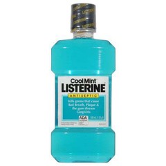 J & J Healthcare Systems Mouthwash Listerine&reg; 500 mL Cool Mint Flavor, 6/CS