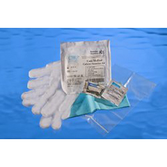MON831572CS - Cure Medical - Catheter Insertion Tray With Zip Lock Bag, 100/CS