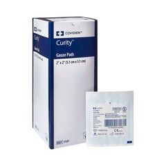 Cardinal Health Curity Sterile 2X2in Gauze Pads 12-Ply