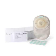 Coloplast Ostomy Pouch SenSura Mio Convex One-Piece System 8-1/4 Inch Length, Maxi Soft Convex, Pre-Cut 1 Inch Stoma Closed End, 10 per Box