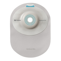 Coloplast Ostomy Pouch SenSura&reg; Mio Convex One-Piece System 7-1/4 Inch, Midi 5/8 to 1-5/16 Inch Closed End Soft Convex, Trim to Fit