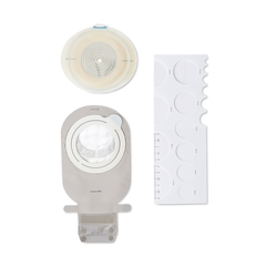 Coloplast Ostomy Pouch Kit SenSura&reg; Mio Two-Piece System Maxi 1 to 1-1/16 Inch Drainable Flat, Trim to Fit