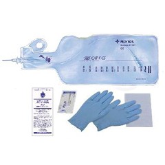 MON370010EA - Coloplast - Intermittent Catheter Kit Self-Cath Closed System / Straight Tip 8 Fr. Hydrophilic Coated Silicone