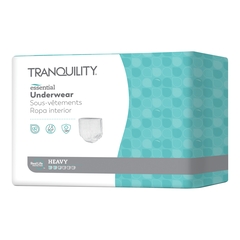 PBE Tranquility&reg; Essential Unisex Youth Absorbent Underwear, Pull On with Tear Away Seams, Youth, Disposable, Heavy Absorbency