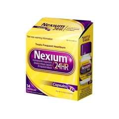 Glaxo Smith Kline Antacid Nexium 24 HR 20 mg Strength Capsule 14 per Bottle