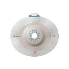 Coloplast Ostomy Barrier SenSura&reg; Mio Flex Pre-Cut, Standard Wear Elastic 50 mm Red Code 28 mm, 5/BX