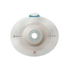 Coloplast Ostomy Barrier SenSura&reg; Mio Flex Pre-Cut, Standard Wear Elastic 50 mm Red Code 25 mm, 5/BX