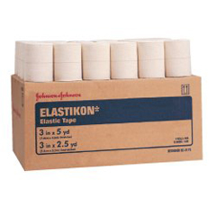 Performance Health Elastic Tape Elastikon&reg; White 3 Inch X 2-1/2 Yard Cotton NonSterile