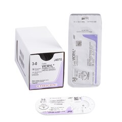 Coated Vicryl Absorbable Suture with Needle Coated Vicryl