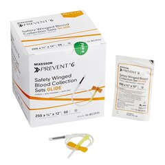McKesson Prevent&reg; G Blood Collection Set 25 Gauge 3/4