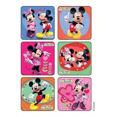 Medibadge Disney&reg; 75 per Roll Mickey and Minnie Mouse Glitter Sticker 2-1/2 Inch, 90/RL