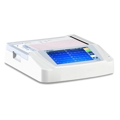 McKesson Resting ECG Machine LUMEON&reg; and Burdick Universal AC: 100 - 240 VAC, 50/60 Hz; Internal Rechargeable Battery Backlit 10.1