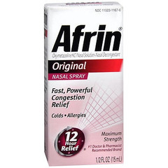 Bayer Sinus Relief Afrin&reg; Original 0.05% Strength Nasal Spray 15 mL