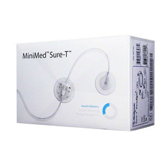 Cardinal Health Insulin Infusion Set Sure-T&reg;Paradigm&reg; 6 mm 32 Inch Tubing Without Port, 10/BX