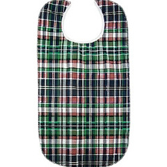 Beck's Classic Bib Snap Closure Reusable Cotton / Polyester, 1/EA