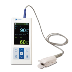MON941909EA - Cardinal Health - Handheld Pulse Oximeter Nellcor PM10N Battery Operated Audible and Visual Alarm
