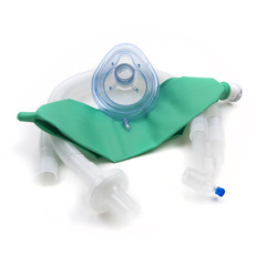 McKesson Anesthesia Breathing Circuit Expandable Tube 72 Inch Tube Dual Limb Adult 3 Liter Bag Single Patient Use, 1/EA