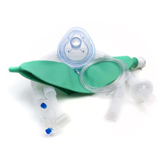 McKesson Anesthesia Breathing Circuit Expandable Tube 72 Inch Tube Dual Limb Adult 3 Liter Bag Single Patient Use