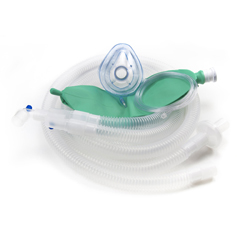 McKesson Anesthesia Breathing Circuit Expandable Tube 72 Inch Tube Dual Limb Adult 3 Liter Bag Single Patient Use, 1 Each