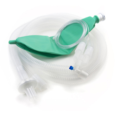 McKesson Anesthesia Breathing Circuit Expandable Tube 60 Inch Tube Dual Limb Adult 3 Liter Bag Single Patient Use, 20 per Case