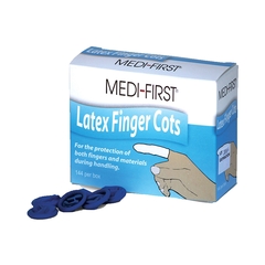 Medique Products Finger Cot Medi-First&reg; Large 2-1/2 Inch Length Powder Free Latex NonSterile, 144/BX