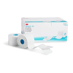 3M Dressing Retention Tape with Liner 3M Multipore Dry Water Resistant Pique 2 Inch X 5-1/2 Yard White NonSterile