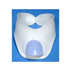 Luminaud Stoma Shower Collar 6 W X 4 H Inch, White, Semi-Rigid, PVC Plastic and Nylon, 1/EA