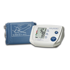 MON1021048EA - A&D Engineering - Premium Digital Blood Pressure Monitor LifeSource™ 1-Tube Automatic Inflation Small Adult / Child Small Cuff, 1/EA