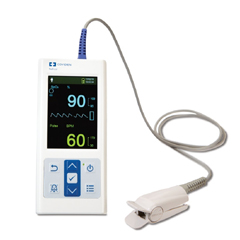 MON941910EA - Cardinal Health - Handheld Pulse Oximeter Nellcor PM10N Battery Operated Audible and Visual Alarm