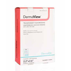 MON670710BX - Dermarite - Transparent Dressing DermaView® Film 4 X 5, 50EA/BX