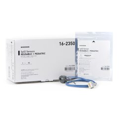 McKesson SpO2 Sensor Multi-Site Pediatric Reusable, 10/CS