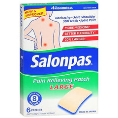 Emerson Healthcare Pain Relief Salonpas&reg; 3.1% / 6% / 10% Patch 6 per Box