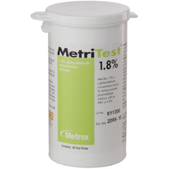 MON459974BT - Metrex Research - MetriTest™ 1.8% Glutaraldehyde Concentration Indicator (10-304), 60/BT
