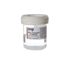 Ek Prefilled Formalin Container 30 mL Fill in 60 mL (2 oz.) Screw Cap Warning Label / Patient Information NonSterile, 1/CS