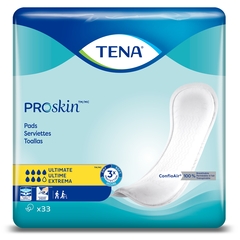 Essity TENA ProSkin™ Bladder Control Pad, Ultimate, 16 Inch Length, Heavy Absorbency, Dry-Fast Core™, One Size Fits Most