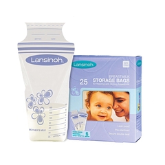 Emerson Healthcare Breast Milk Storage Bag 6 oz. Polyethylene, 25/BX