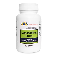 McKesson Lactobacillus Health Star 50 per bottle Tablets, 50S, 12BT/CS