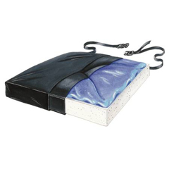 Thin-Line Seat Cushion Thin-Line® 16 X 16 X 1-1/2 Inch Gel / Foam -  Skil-Care 751039 EA - Betty Mills