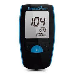 Omnis Health Blood Glucose Meter Embrace&reg; 5 Seconds Stores Up To 500 Results Automatic Coding
