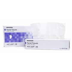 McKesson Facial Tissue White 8.37 x 8.07