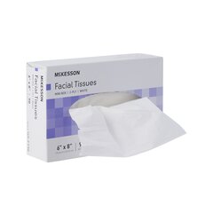 McKesson Facial Tissue White 6 x 8