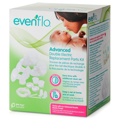 Midway Importing Breast Pump Replacement Parts Kit Evenflo Advanced For Evenflo Advanced Double Electric Breast Pump, 12 per Case