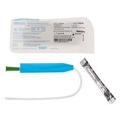 Teleflex Medical Intermittent Catheter Tray FloCath&reg; QUICK™ 12 Fr. Hydrophilic Coated PVC