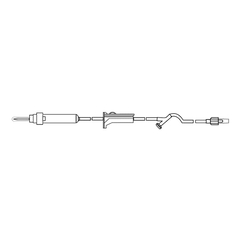 MedSource International Primary IV Administration Set MedSource 10 Drops / mL Drip Rate 72 Inch Tubing, 50/CS
