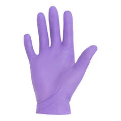 Halyard Exam Glove Purple Nitrile-xtra Medium Sterile Pair Nitrile Extended Cuff Length Textured Fingertips Purple Chemo Tested, 200 EA/CS