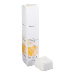 McKesson USP Type VII Gauze Sponge Cotton Gauze 12-Ply 2 X 2